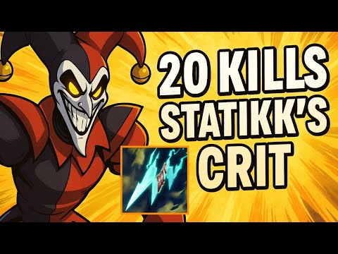 20 Kills Statikks Crit Shaco - Season 15 Plat [League of Legends] Full Gameplay - Infernal Shaco