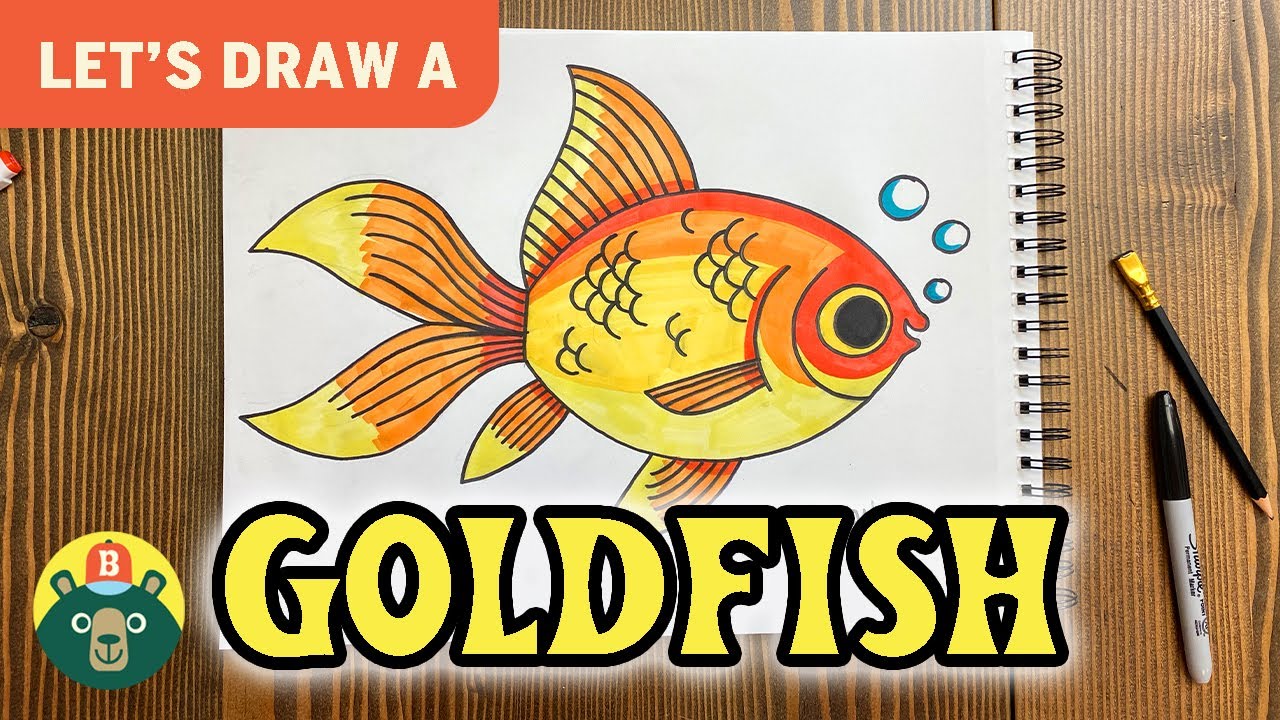 How to Draw a GOLDFISH! - [Episode 59]