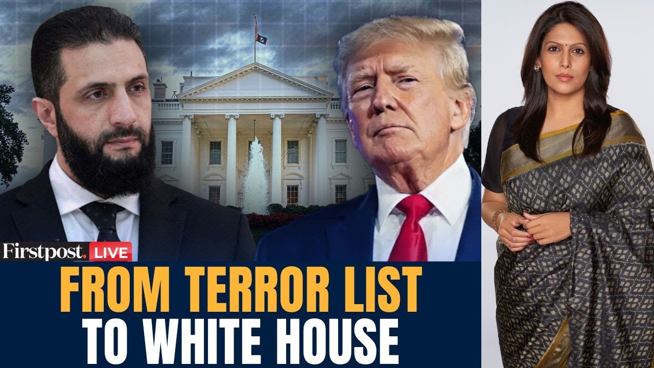 LIVE: Is Syria Switching Sides? Al-Sharaa at the White House | Vantage with Palki Sharma