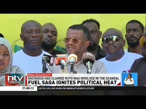 Fuel saga ignites political heat as UDA party links Rigathi Gachagua to an alleged shadowy financier