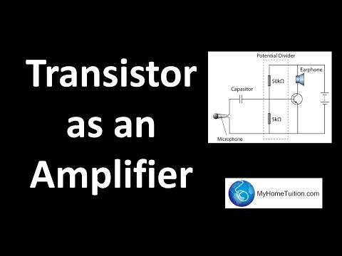Transistor as an Amplifier | Electronics