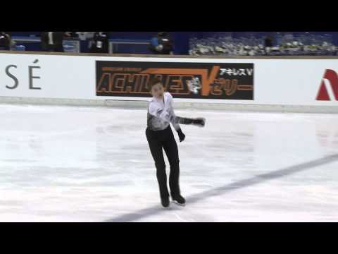 ISU 2014 Jr Grand Prix Aichi Men Short Program   Illya SOLOMIN   SWE
