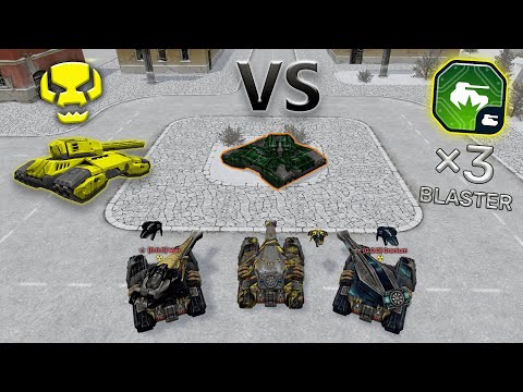 Tanki Online - Triple Blaster Vs JGR | Montage | By Hopman & Cranium & Mr.Yakov