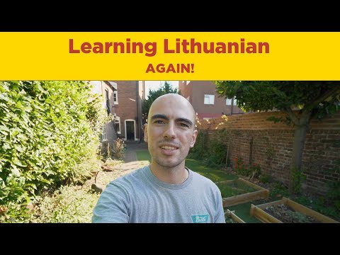 Lithuanian Language Journey Restarts! 🇱🇹