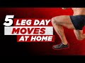 5 Leg Day Bodyweight Exercises at Home to Grow Quads, Glutes & Hamstrings