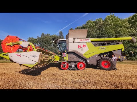 Claas Lexion 8700 Terra Trac NEUE Generation//Vorführung in Ost Brandenburg