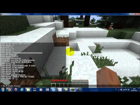 Minecraft Battaglia di neve (video migliore xD)