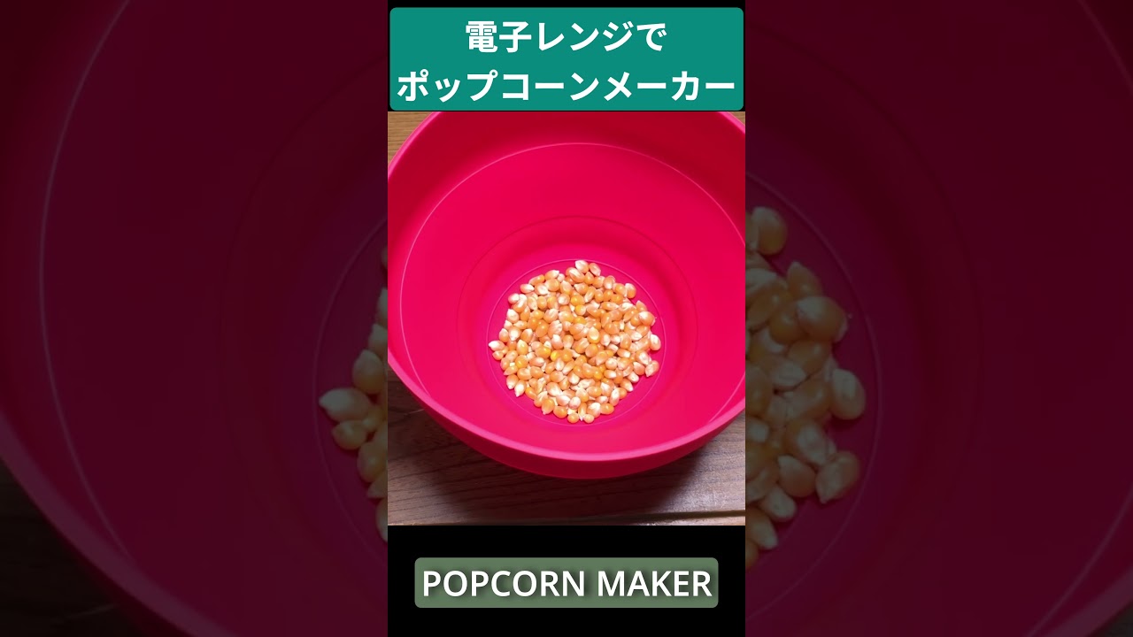 POPCORN MAKER 電子レンジでポップコーンメーカー