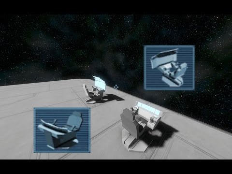 Space Engineers Flugsitz und Kontrollstation Erklärung [Deutsch/German]