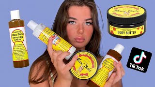MAUI BABE BROWNING LOTION REVIEW ☀️| BEST TANNING LOTION TO TAN FASTER IN THE SUN