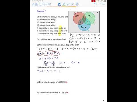 Math 3201 Section 1.4 Example 2