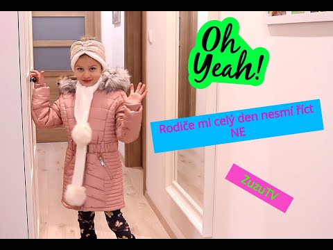 Rodiče nesmí říct celý den NE! - ZuzuTV