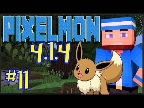 PIXELMON 4.1.4! Episode 11 - Boss Geodude! (Pixelmon 1.8 Survival)