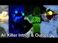 All Forsaken Killer Intros Outros April Fools Update