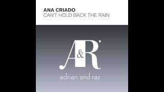 Ana Criado Can't Hold Back The Rain Dark Matters Original Mix + Lyrics