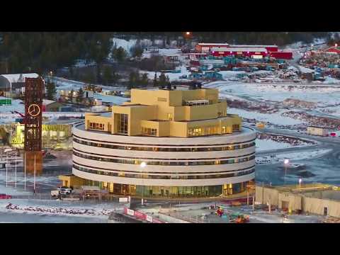 Kiruna City Hall: The Architectural Clock Tower