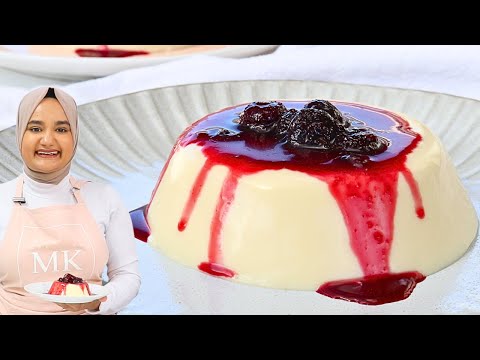 Ultra-creamy, silky smooth PANNA COTTA recipe!