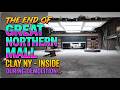 THE END OF GREAT NORTHERN MALL - CLAY NY - INSIDE DURING DEMOLITION