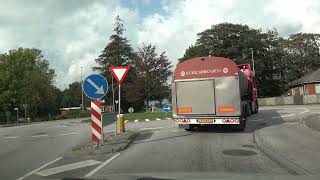 Car ride Køre ud i sommerlandene. Süderlügum – Varde UHD/4K /HDR Video 03