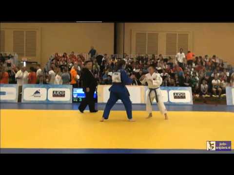Judo 2013 Wold Championship Miami Cadets: Diaz (COL) - Besson (CAN) [-44kg]