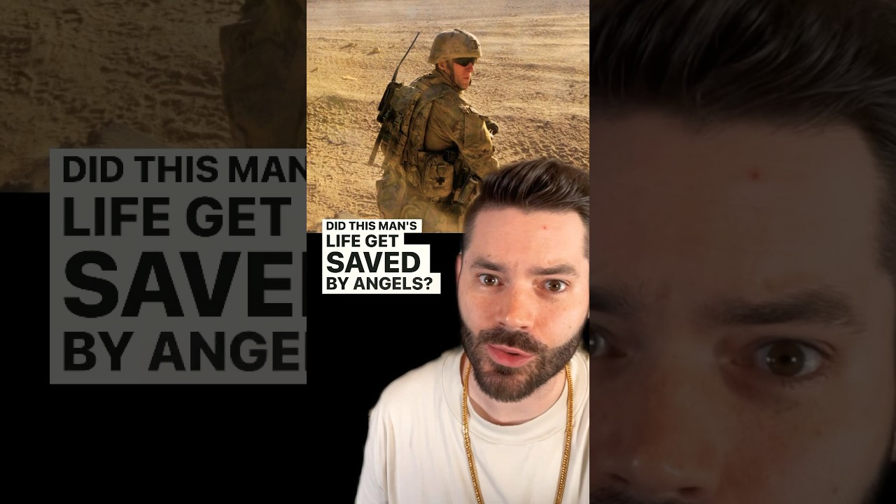 Did ANGELS Save This SOLDIER’s LIFE?!😳🤯 #bible #religion #God #Jesus #angel #angels #shorts #pray