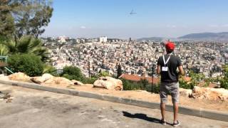 Chen Flying Over The Kinnernet 2014 - Nazareth