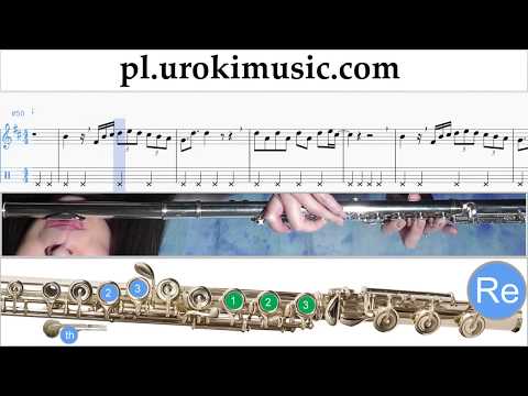 Nauka Gry Na Flecie Luis Fonsi - Despacito Nuty Poradnik Część 2 um-a463