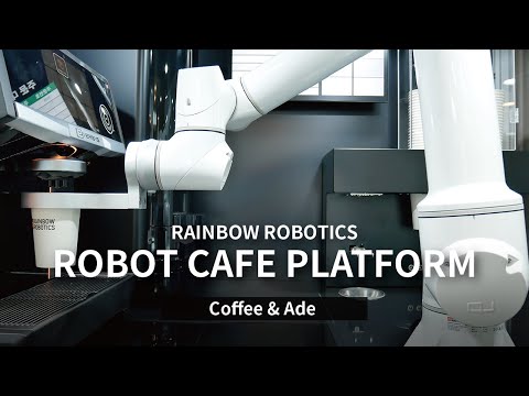 A robot café made by a collaborative robot manufacturer | Coffee & Ade