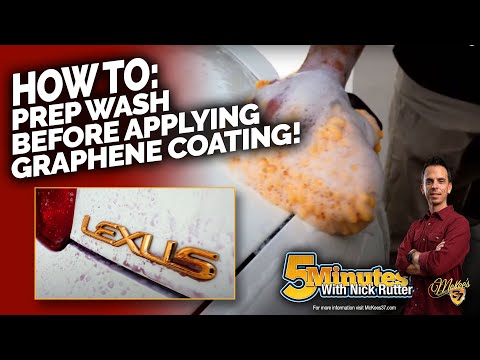Step 1: How To Prep Wash Vehicle for Graphene Ceramic Coating