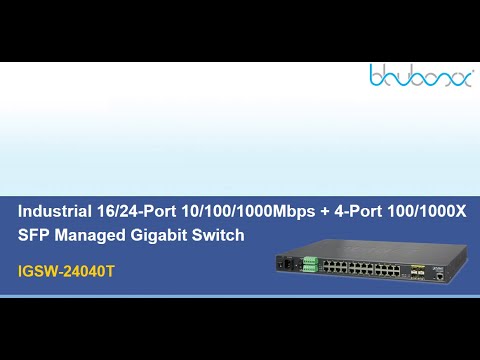 IGSW-24040T Industrial Managed Gigabit Switch