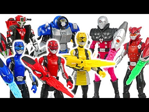 Power Rangers Beast Morphers! Rangers VS Villain! #DuDuPopTOY