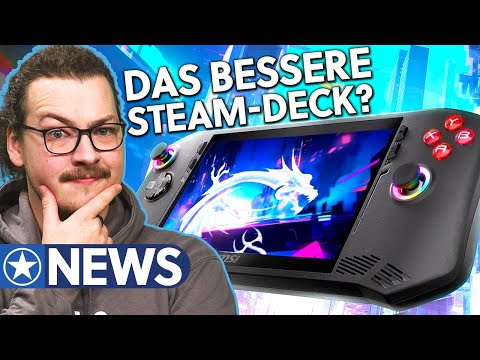 Video Thumbnail: Mächtiger Gaming Handheld von MSI vorgestellt - News 10.01.2024