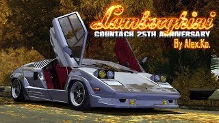 Lamborghini Countach 25th Anniversary 1988 By Alex Ka