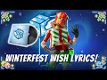 FREE Fortnite WINTERFEST WISH Lobby Music Track for 2023! (English Lyrics)