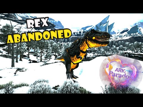 DOMAMOS O REX ABANDONADO!!! - ARK PARADOS ep.05