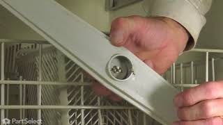 Whirlpool Dishwasher Repair - How to Replace the Upper Spray Arm (Whirlpool # WP903079)