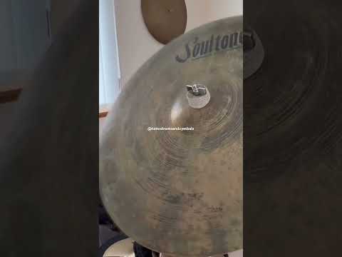 21" Soultone VINTAGE OLD SCHOOL Ride 2476g image 10