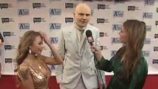 Tila Tequila &amp; Billy Corgan at Bravo's A-List Awards