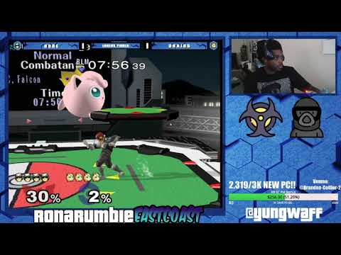Rona Rumble: East Coast V | Loser's Finals | n0ne (C.Falcon) vs 2Saint (Puff)