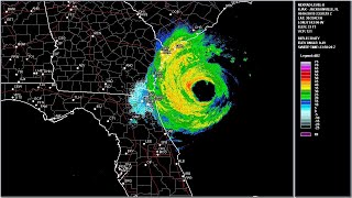 2019 Dorian - Jacksonville, FL WSR-88D Radar Animation (HD 1280x720)