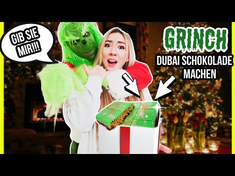Diy DUBAI CHOCOLATE as a Christmas gift to GRINCH - can I save Christmas 2024 (recipe)