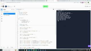 Video 10: Getting strings that have spaces (C++ style strings)