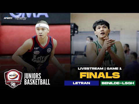 NCAA Season 98 | Letran vs. Benilde-LSGH Finals (Jrs. Basketball) | LIVESTREAM