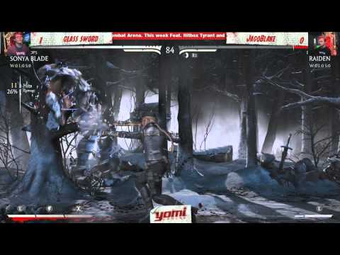 LB Round 3: YOMI RM Glass Sword (Sonya Blade) vs. YOMI RM JagoBlake (Raiden) - MKX; AKA Week 2