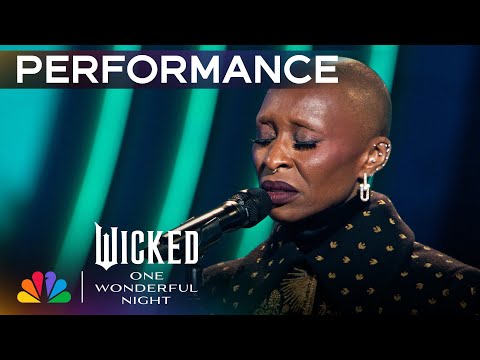 Cynthia Erivo Performs "I'm Not That Girl" with a String Trio | Wicked: One Wonderful Night | NBC