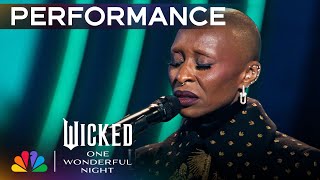 Cynthia Erivo Performs "I'm Not That Girl" with a String Trio | Wicked: One Wonderful Night | NBC