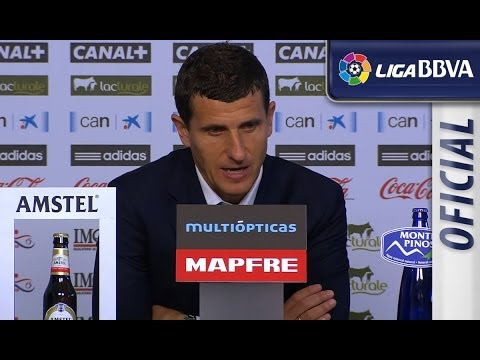 Press Conference Javi Gracia post Osasuna (0-0) Real Valladolid - HD