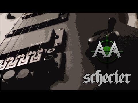 Електрогітара Schecter DAMIEN-6 FR SBK