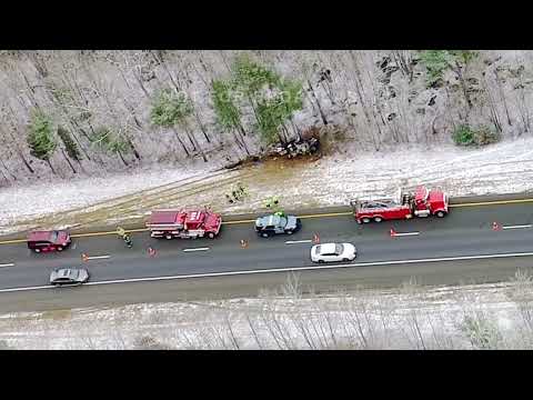 12-24-2021 Mattapoisett, MA - Twin Brothers Killed in Christmas Eve Day Crash - Snow/ Slick Roads