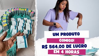 UM PRODUTO COMIGO. COMO TER LUCRO EM 4h | BELA PAPELARIA